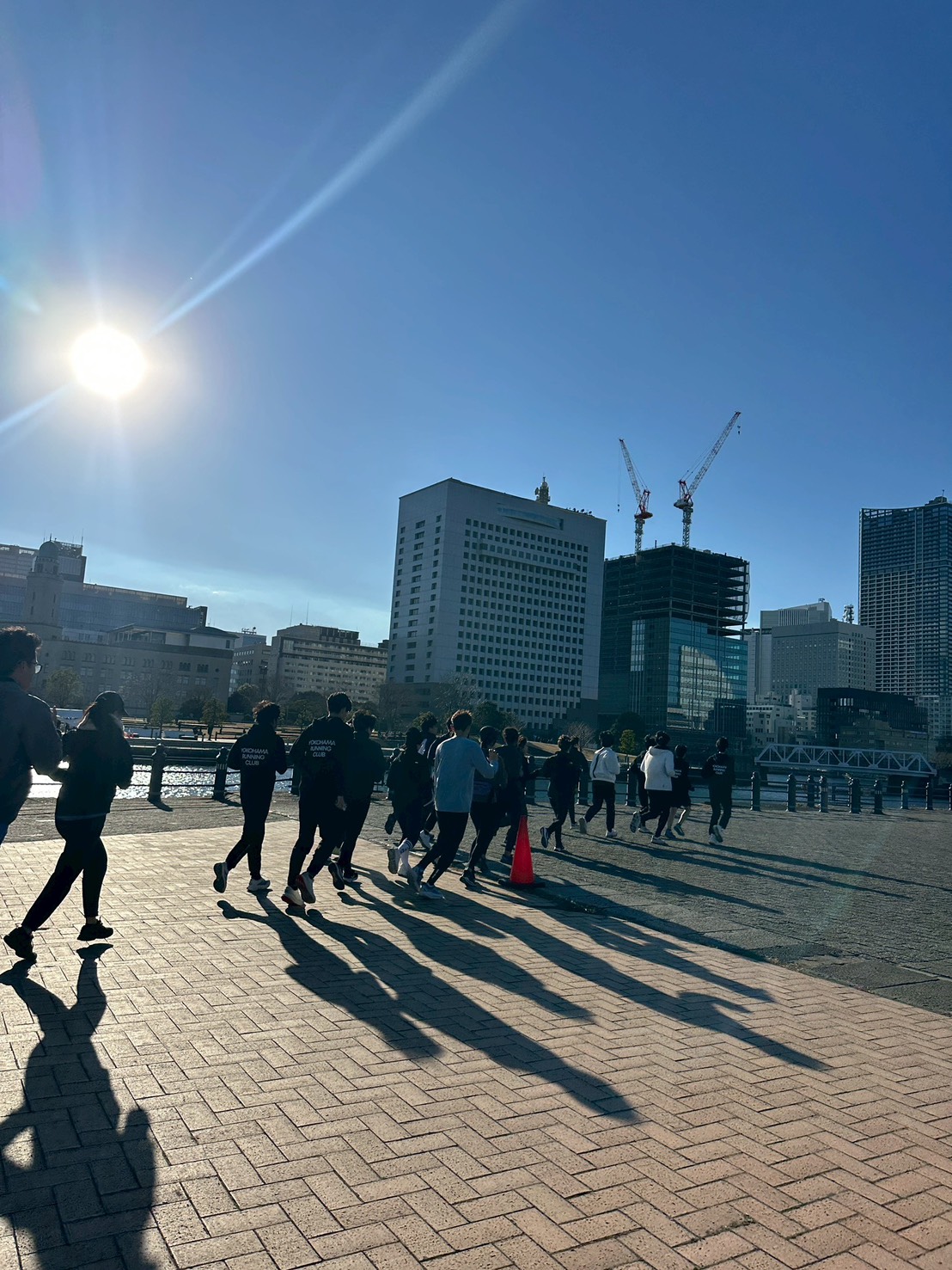 浜ランのランニング活動写真 横浜みなとみらい 4