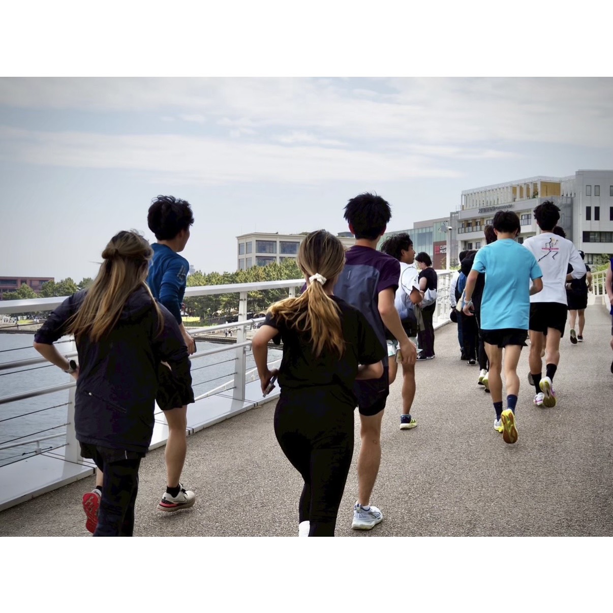 浜ランのランニング活動写真 横浜みなとみらい 9